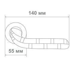 Ручка Медио 172-925 MAB антич.бронза