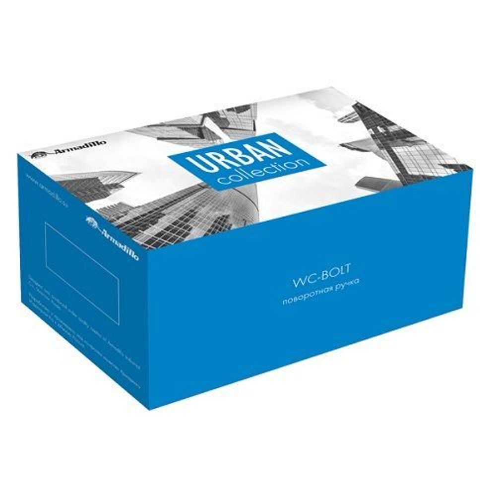 Ручка поворотная ARMADILLO WC-BOLT BK6/URB MWSC-33 Итальянский тисненый /42377/
