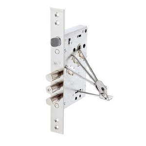 Замок врезной КРИТ-М ЗВ-А31-4Л-Хп 4кл. хром