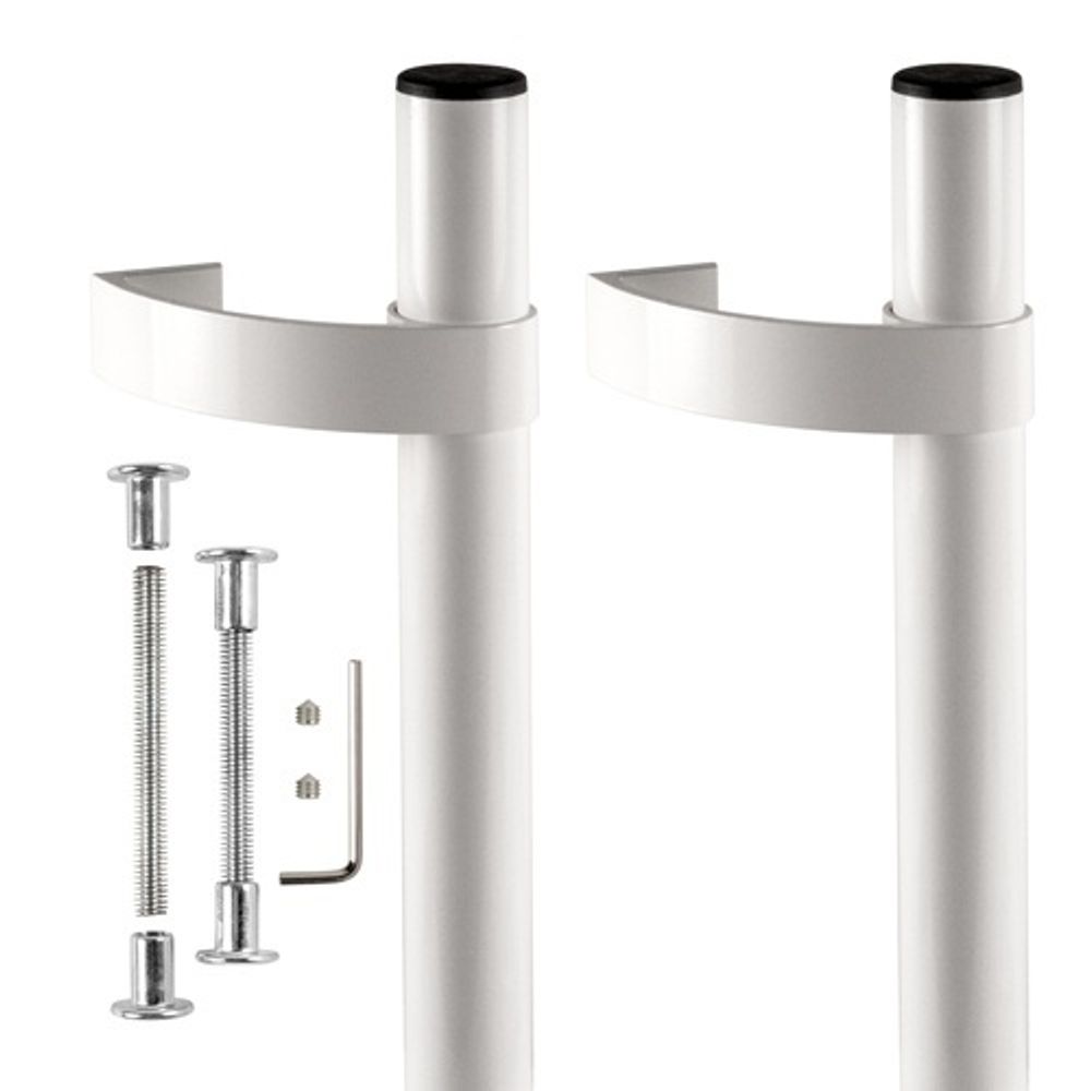 Ручка дверная офисная PUNTO PH31/500.02 500мм RAL 9016 белый /60309/