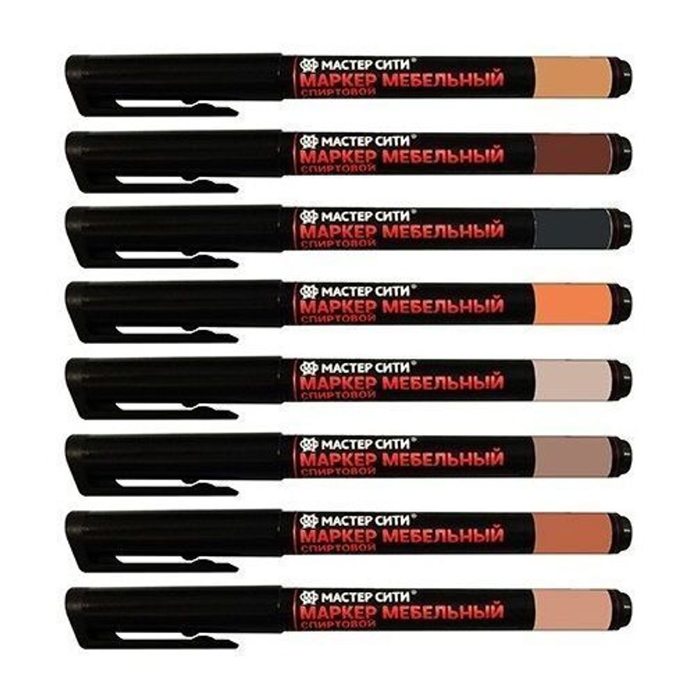 Маркер мебельный МАСТЕР СИТИ "Черный"