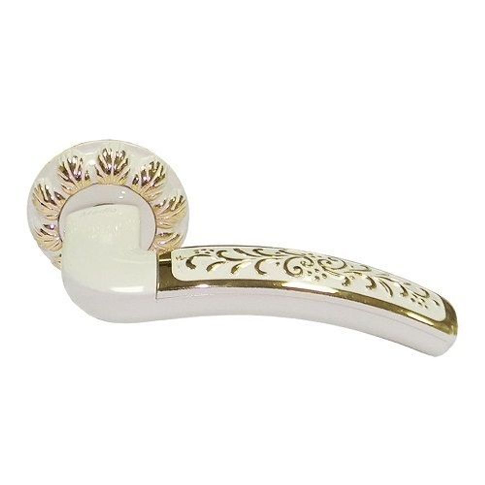 Ручка Медио 55-G41D GPW белый/золото