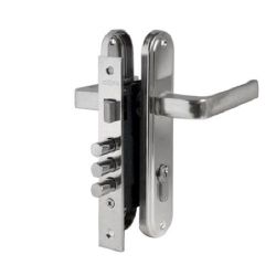 Замок врезной APECS 1026/60 CR хром