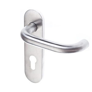 Ручка дверная DOORLOCK 038KP/F PZ72 U-form, нержавейка
