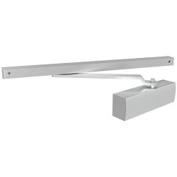 Доводчик дверной со скользящей тягой ARMADILLO DCS-65 алюминий /40321/