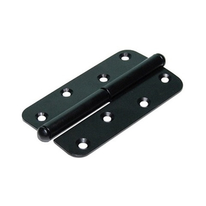 Петля накладная НОЭЗ ПН1-130-П черный матовый правая