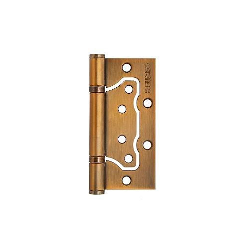 Петля универсальная без врезки FUARO 500-2BB 100x2,5 CF кофе /34401/ (1 шт)