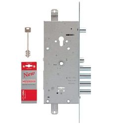 Замок врезной двухсистемный CISA NEW CAMBIO FACILE 57.986.48 (тех.упак) ключ 64 мм /26585/