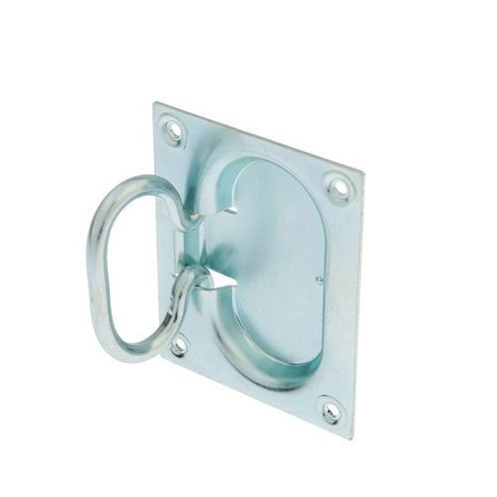 Ручка откидная 100*80 (скрытая) цинк (50)