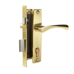 Замок врезной APECS 1330/60 G золото