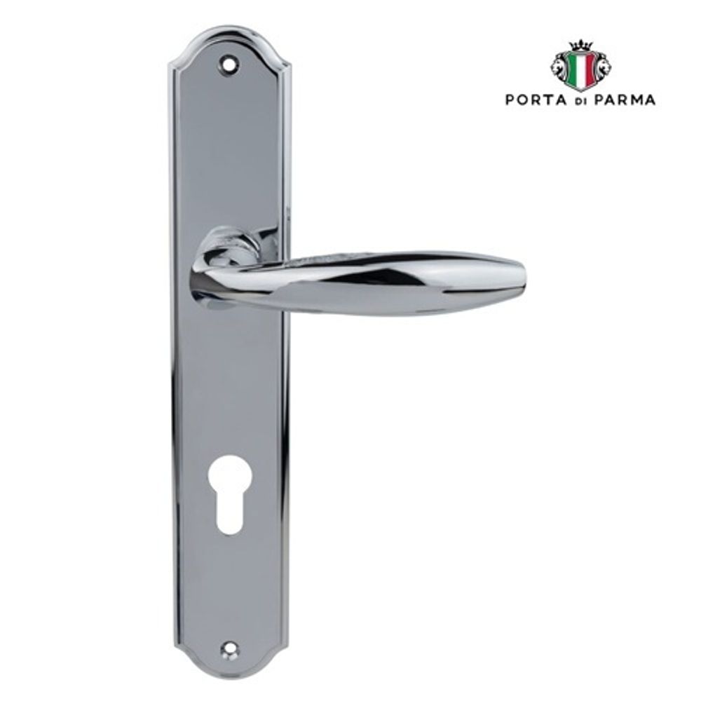 Ручка на планке PORTA DI PARMA Anna CYL CP хром