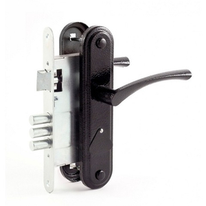 Замок врезной ЗЕНИТ ЗВ9-4.2 черный