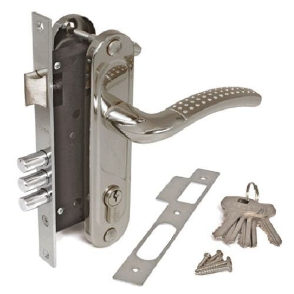 Замок врезной APECS 1527/60 NI/NIS никель/сатин