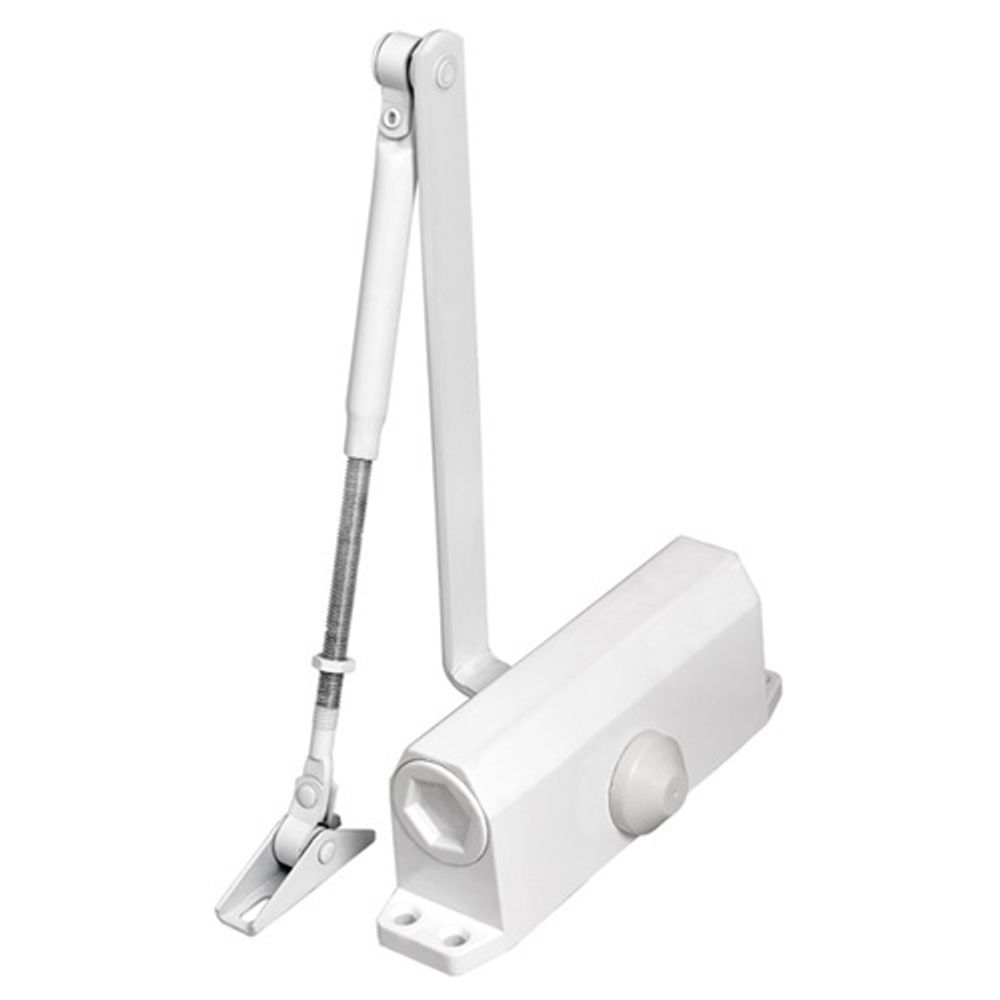 Доводчик дверной AJAX TDR-100 hold open WH 50-100кг (белый)
