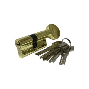 Цилиндровый механизм с вертушкой VANTAGE ZС70 (35Сx35) PB золото 5кл.