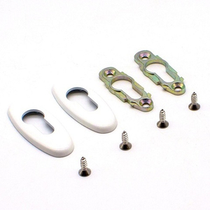 Комплект овальных накладок DORMA bremen WHITE RAL 9016 белый