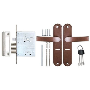 Замок врезной ПРОСАМ 84301 ЗВ9-8/13 3риг, медь (3кл.) /4398/