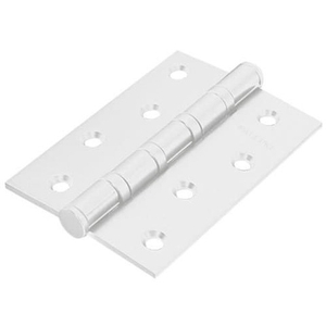 Петля дверная универсальная усиленная PALLINI PH-3 100x70x3 4BB WHITE белый (1шт.)