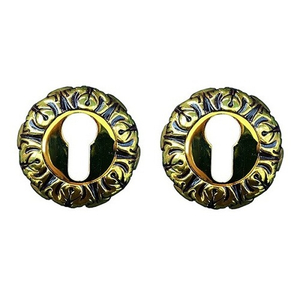 Накладка цилиндровая ALEMAR ET 79 FG французское золото (глянец)