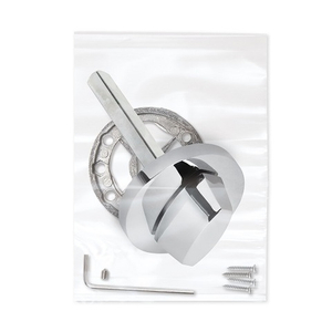 Ручка поворотная FUARO BKW8x75 RLR CP-8 хром /47877/