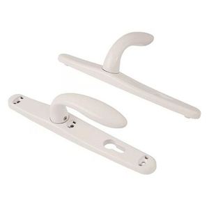 Нажимной гарнитур STUBLINA 1026.00.310 Е=85 мм белый (RAL 9016)