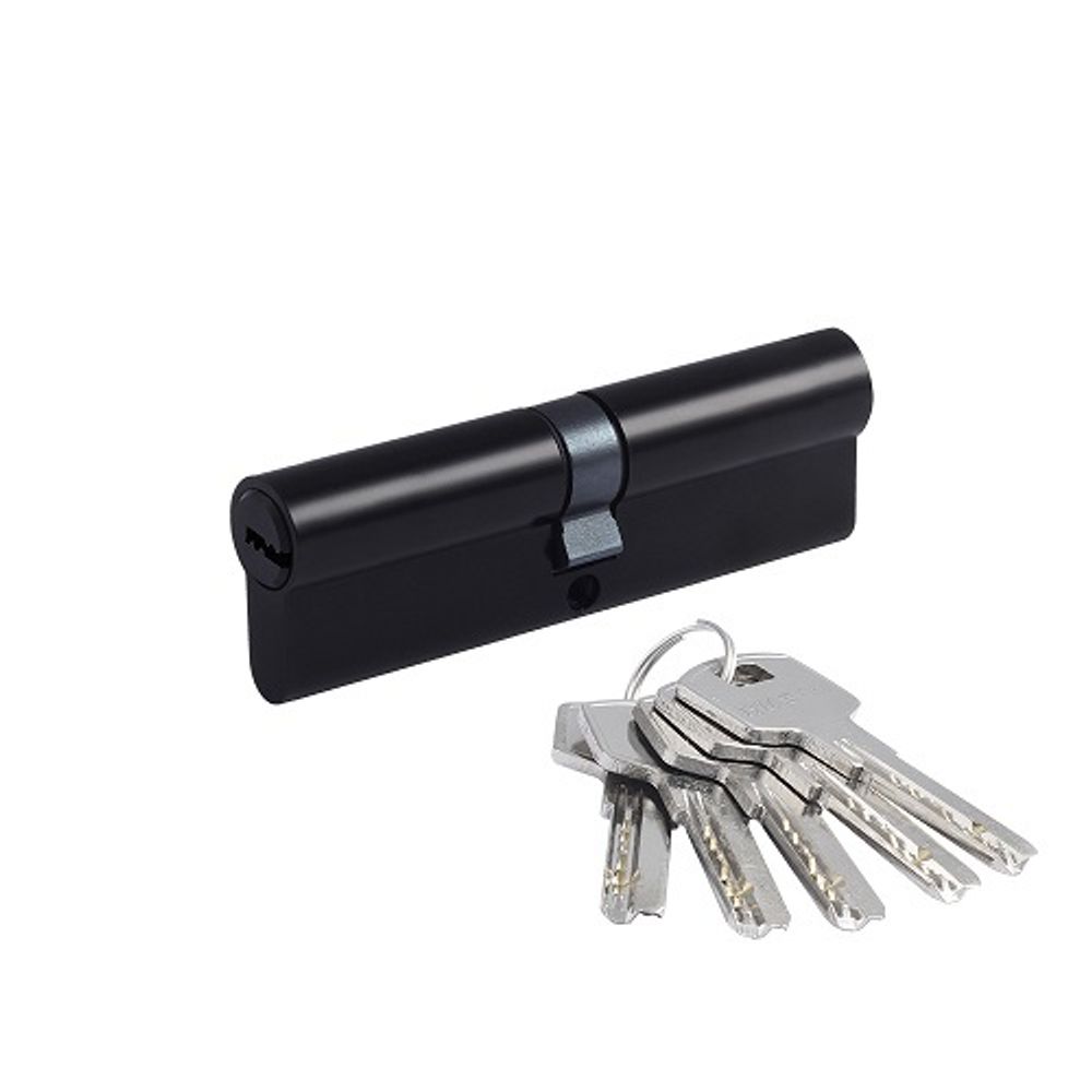 Цилиндровый механизм НОРА-М STD Z ЛП-110 (55-55) черный