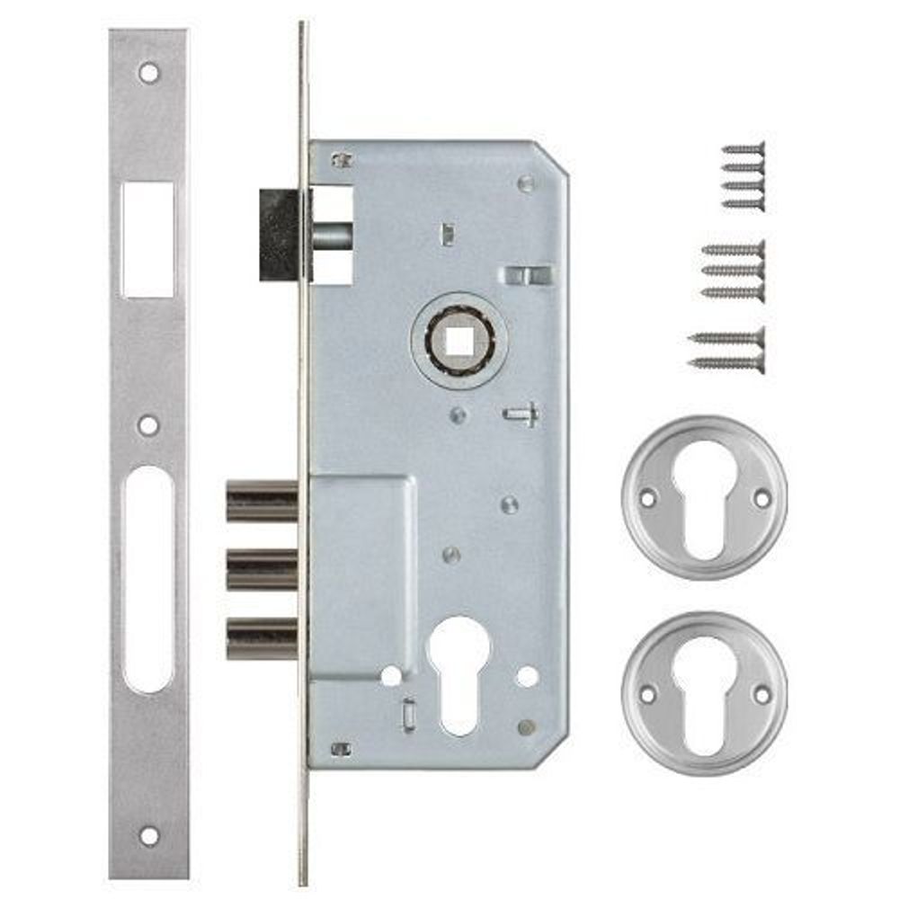 Корпус замка KALE KILIT 152/3MR w/b никель /1116/