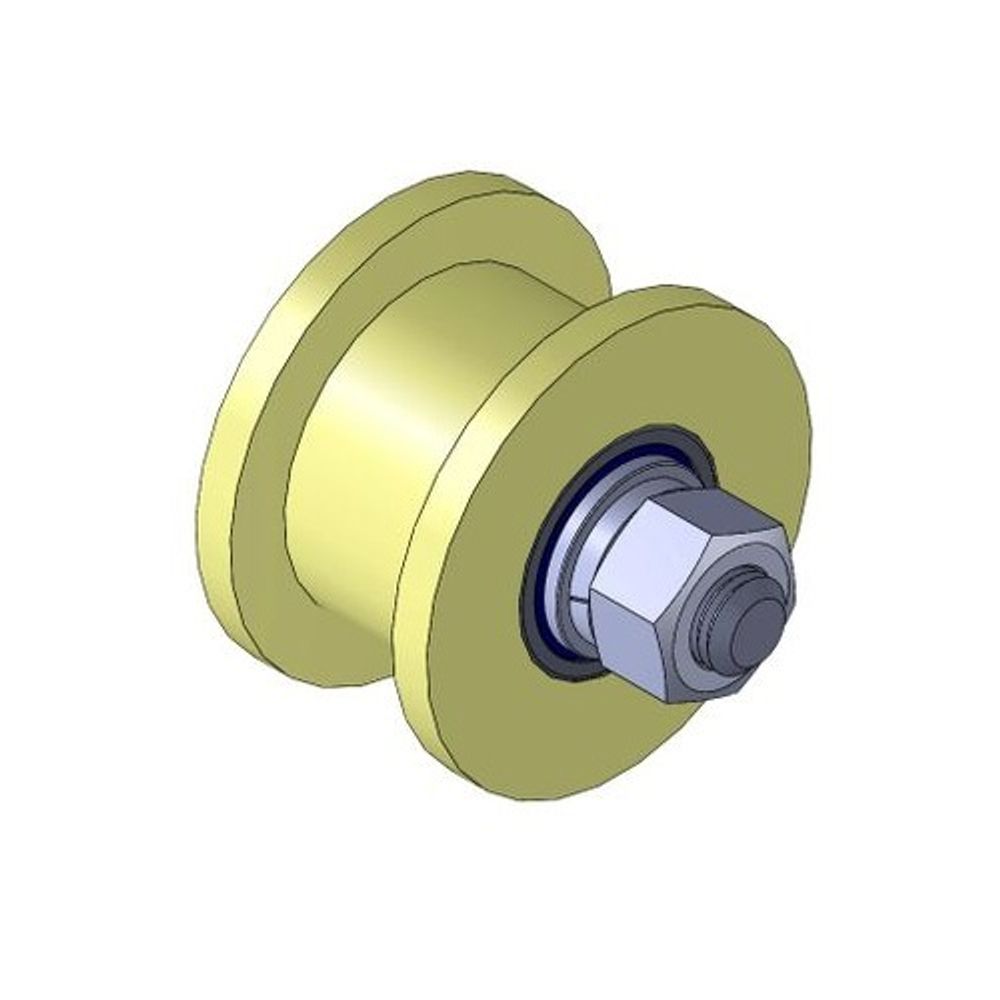 Ролик капролон d-50 под трубу 20/20