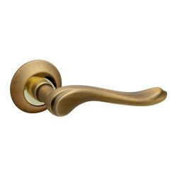 Ручка раздельная FUARO GRAZIA RM AB/GP-7 бронза/золото /27673/