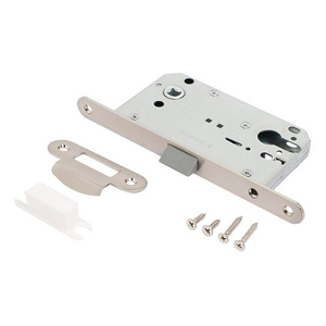 Замок врезной АЛЛЮР АРТ 5300-P SN мат.никель