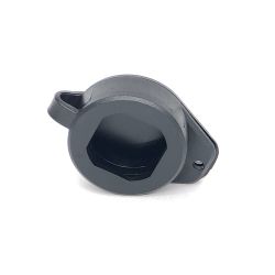 Крышка-чехол для почтового замка 22x20мм черная