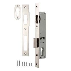 Корпус узкопрофильного замка с роликовой защелкой FUARO 155-25 /27555/