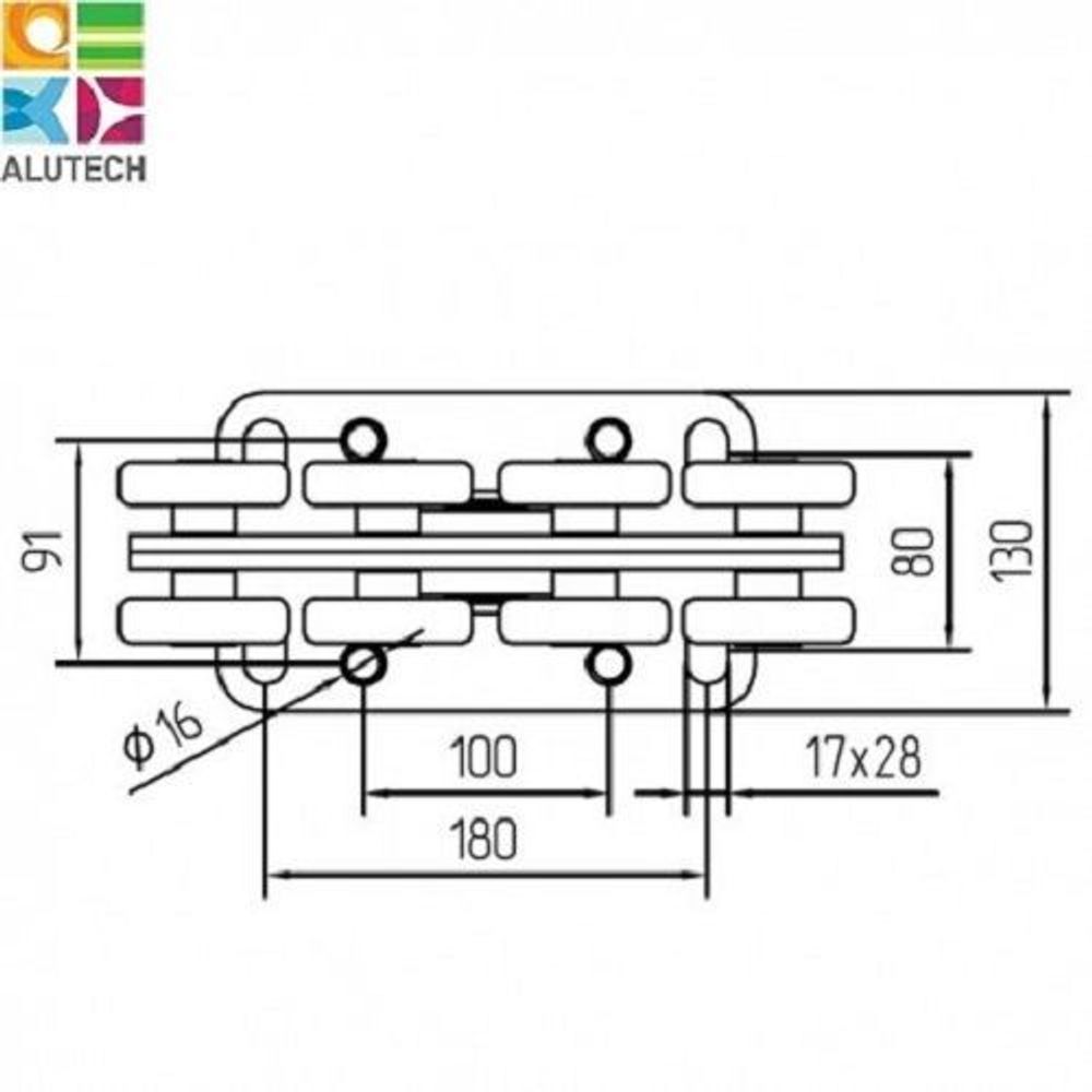 Опора роликовая SGN.02.150
