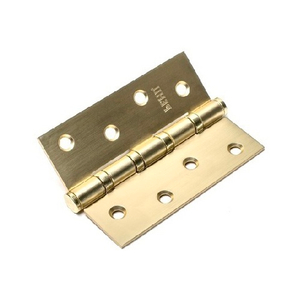 Петля дверная RENZ 4BB 100x75x2,5мм FH SSG (золото матовое сатинированное) (1 шт)