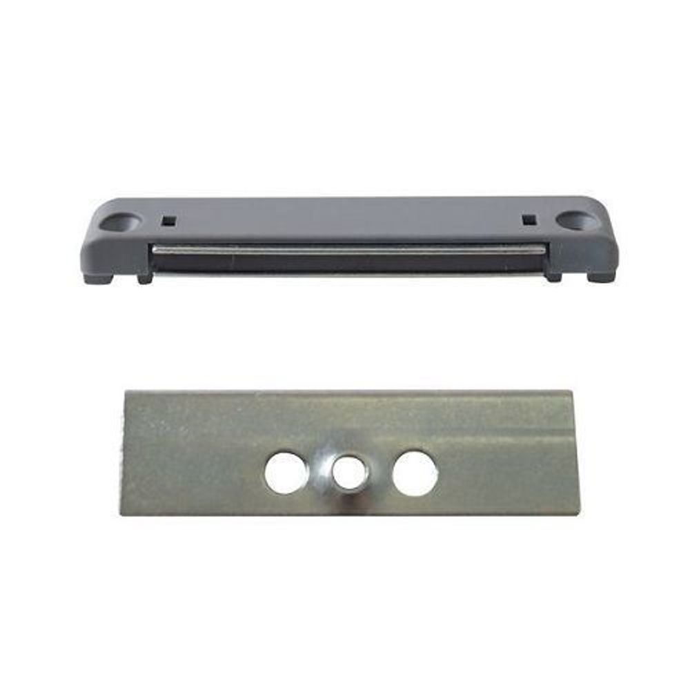 Защелка балконная магнитная (2 части) Интерника, 12/20-13