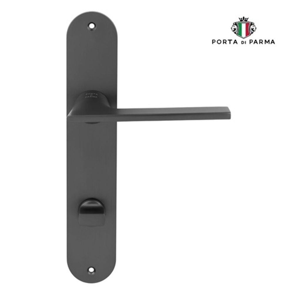 Ручка на планке PORTA DI PARMA Alato WC GR графит