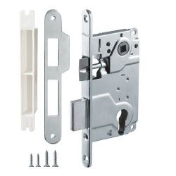 Замок межкомнатный под цилиндр ARMADILLO LH25-50 CP хром /28387/