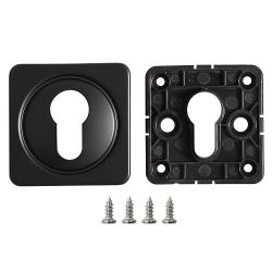 Накладка под цилиндр FUARO ESC-62 MSC BL-24 черный /49741/ (1шт.)