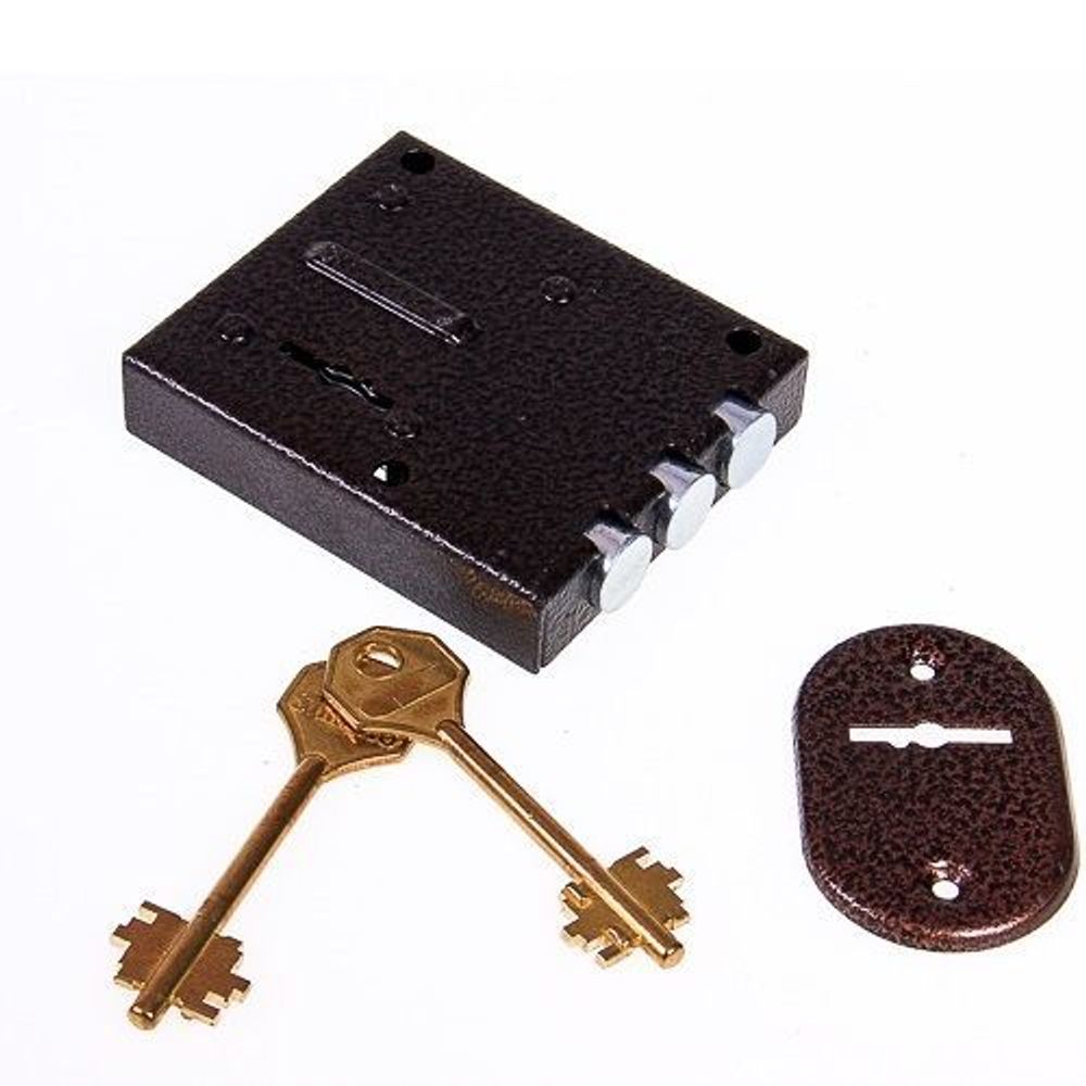 Замок накладной БИФ 0025