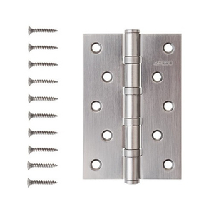 Петля дверная APECS 120x80-B4 Steel GRF графит (1шт)