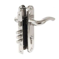 Замок врезной APECS 1027/60 NI/NIS никель/сатин