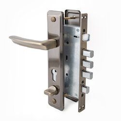 Замок врезной Apecs T-05-60/80.2293-A-C-AB-R