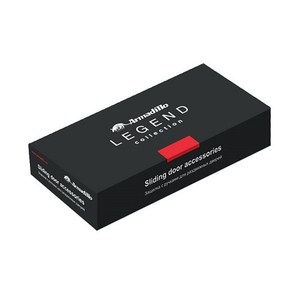 Ручка для раздвижных дверей ARMADILLO SH010 BL-26 Черный /45139/