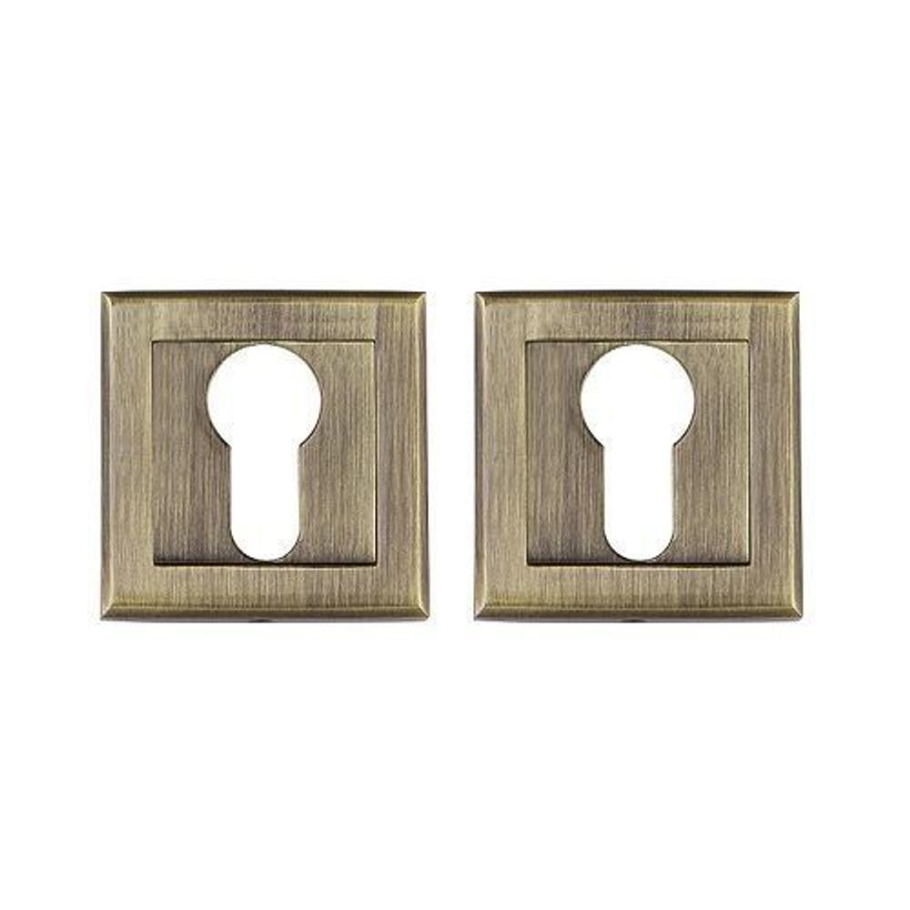 Накладка под цилиндр PUNTO ET QL ABG-6 зеленая бронза /33115/