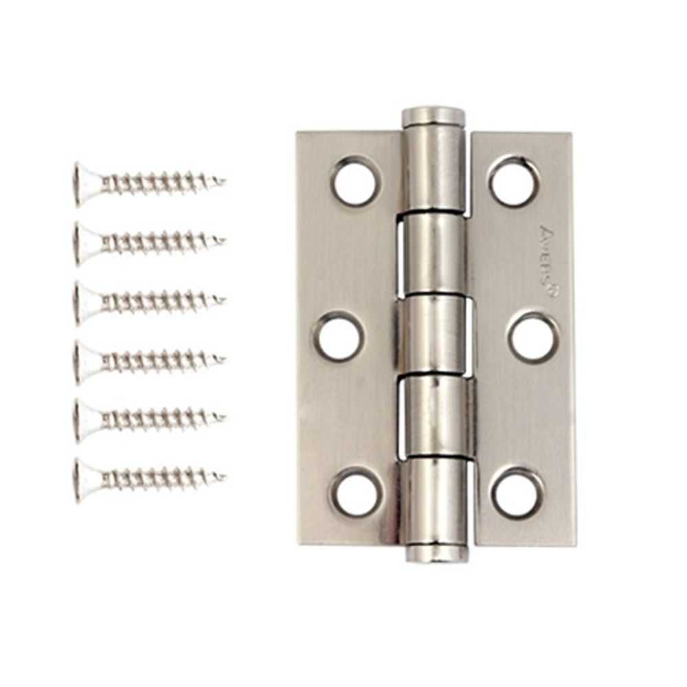 Петля дверная универсальная AVERS 60x40x1,75 NIS никель (1 шт)