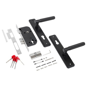 Замок врезной БУЛАТ ЗВ4-3.70.02.02 ФЕРОНА черный