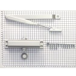 Доводчик DOORLOCK DL70 2/3/4 (до 90кг) серебро