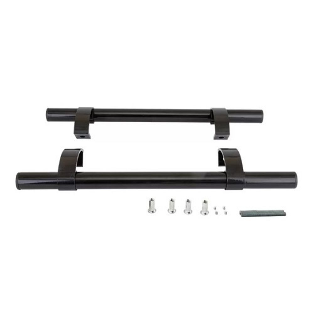 Комплект офисных ручек прямых WDP 500 мм , черный RAL9005