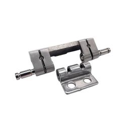 Петля потайная EZ 096 SS 74,5 мм, 110гр., с втулкой под сварку