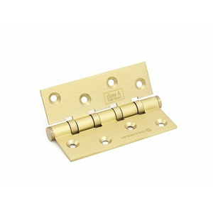 Петля дверная универсальная PALLADIUM 500 C-4 100x75x2,5 SB мат.золото /44895/ (1 шт)